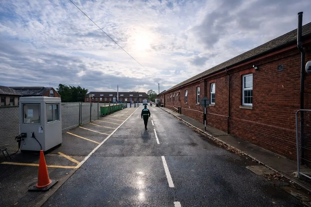 Napier Barracks: Closure date set for controversial asylum site