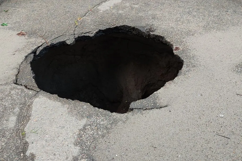Maidstone’s Buckland Road shut after sinkhole opens near schools